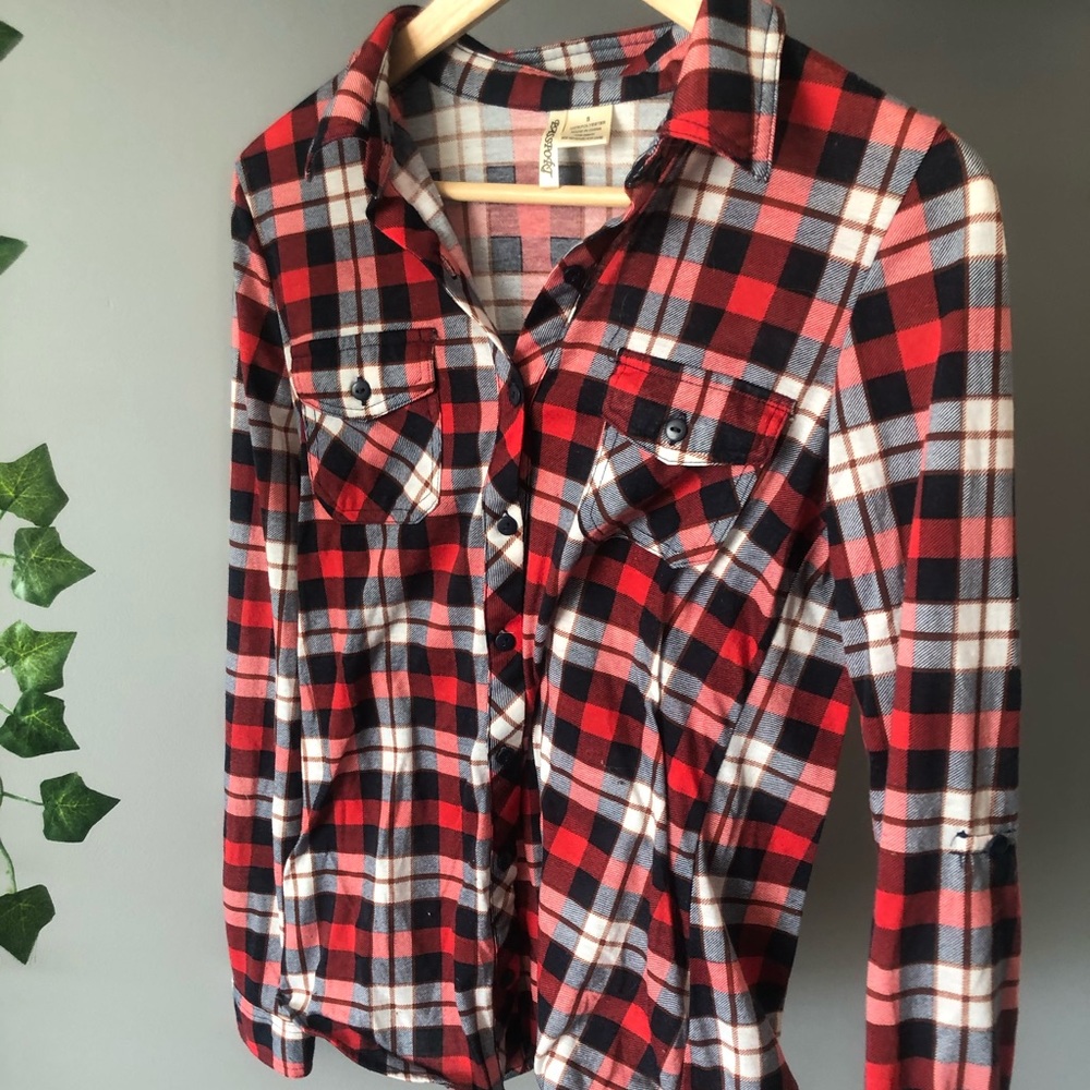 Passport Button Up Flannel